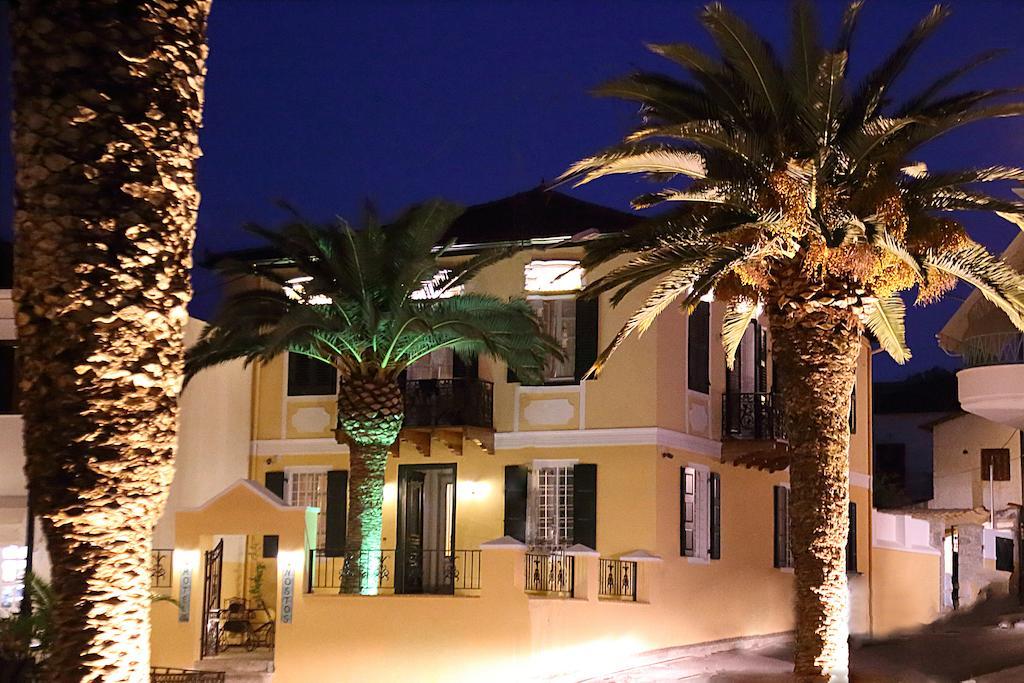 Nostos Hotel Galaxidi Bagian luar foto